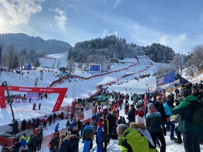 Nica Vorläufer in Kitz 2023 beim SL